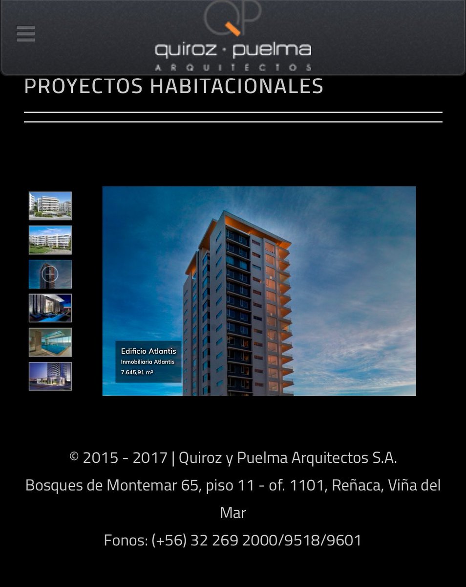 hernan_sr's tweet photo. Quiroz y Puelma se llama la oficina de arquitectura, con más de 20 clientes: https://t.co/P9gJZrZ3zQ