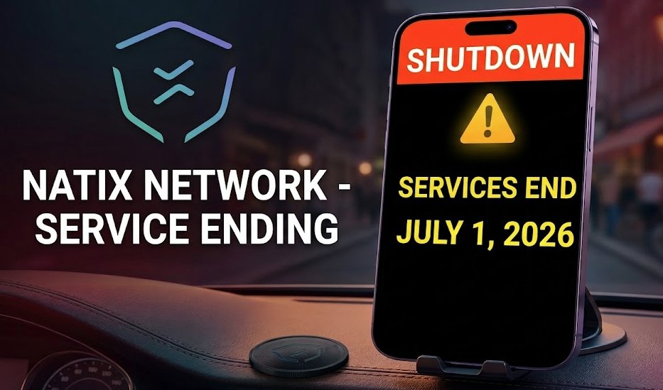 CryptoJar_Net's tweet photo. welp… drive&amp; is shutting down on july 1, 2026

you can keep using the app until june 30, but after that accounts will no longer be accessible

another reminder that not every “drive to earn” app is built to last 😕 https://t.co/VqRrsM2mwZ
