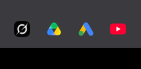 Basulu's tweet photo. そんなことよりGoogle広告とGoogleDriveのアイコン似すぎ問題を解決してほしい https://t.co/krgZ4KzNUk