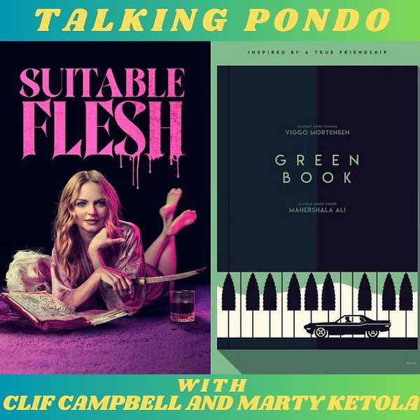 pondoscp's tweet photo. Clif and Marty pair up two movies that somehow work exceptionally well together. Here comes Green Book and Suitable Flesh. 
https://t.co/mDxvimQULl #suitableflesh #greenbook 

Subscribe to our YouTube channel: https://t.co/UoGYLs6z9Q
Spotify: https://t.co/igsrAszQQj https://t.co/ArdEUjn2mE