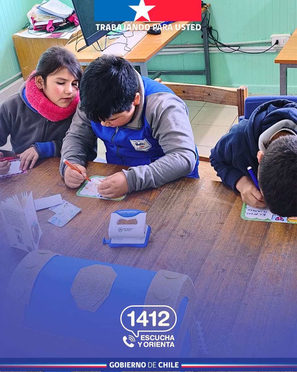 PrevieneSan's tweet photo. ✅Compartimos taller dirigido a estudiantes de 3° y 4° básico de la Escuela Millauquén, instancia orientada a fortalecer importancia de normas y límites como herramientas fundamentales para una sana convivencia, respeto y el desarrollo de relaciones positivas.

#SENDAesPrevención https://t.co/DSri4H8t2R