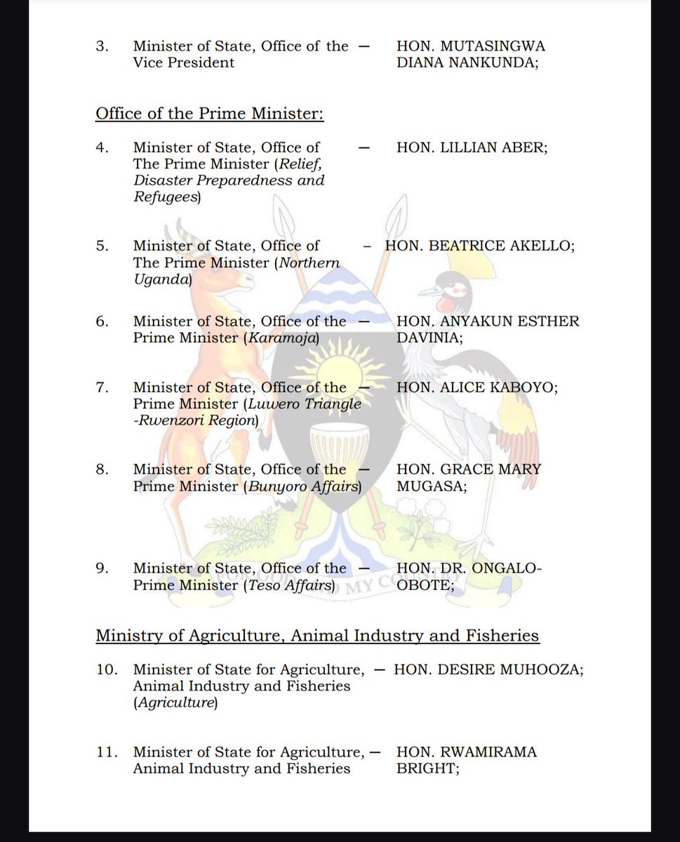 Government of Uganda tweet media