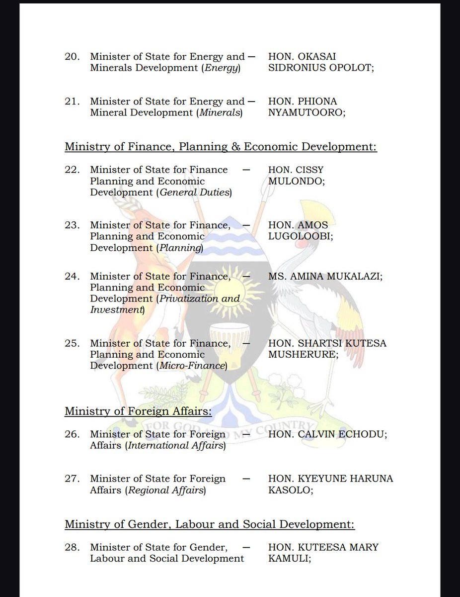 Government of Uganda tweet media