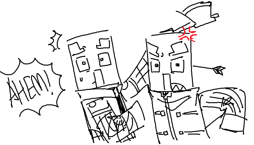 wqfflestick's tweet photo. always these two fighting #minecraft #illager #illagers https://t.co/8BMeypjPq5