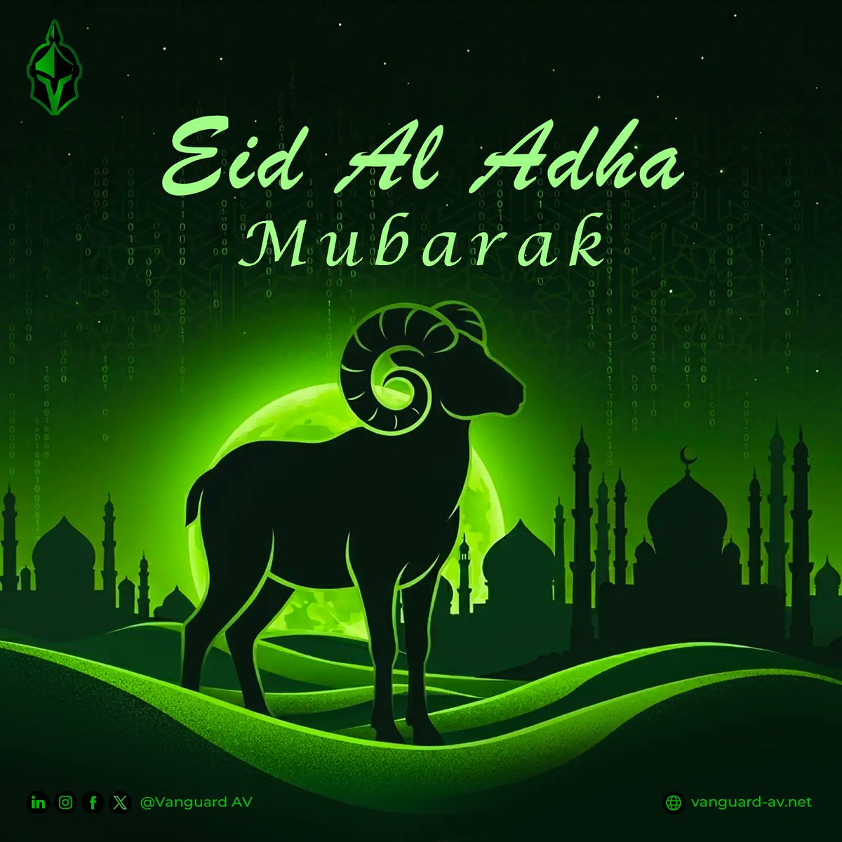 vanguard_AV's tweet photo. Eid El Adha Mubarak from Vanguard ✨

Wishing you peace, success, and blessings this Eid 🤍🐑 https://t.co/gqMwFKIpwu