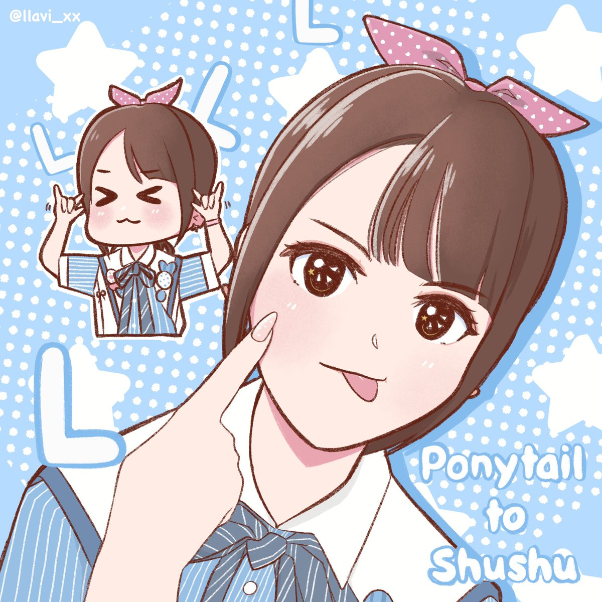 llavi_xx's tweet photo. #LBNK48 #PonytailtoShushuTH #BNK48Fanart https://t.co/oftJ9O6Ou6