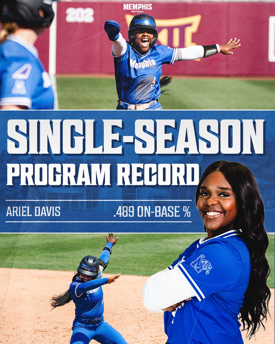 MemphisSoftball's tweet photo. 𝘼𝙡𝙤𝙣𝙚 𝙖𝙩 𝙩𝙝𝙚 𝙏𝙤𝙥 👑 https://t.co/YxBP5wN2Rc