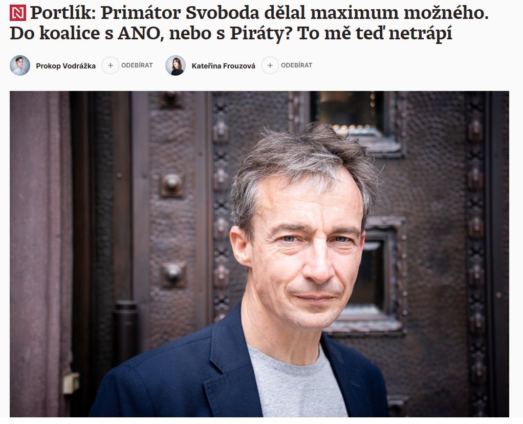 Tomáš Portlík tweet media
