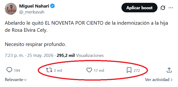 Miguel Nahari tweet media