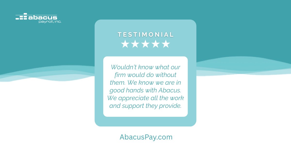 Abacus Payroll Inc. tweet media