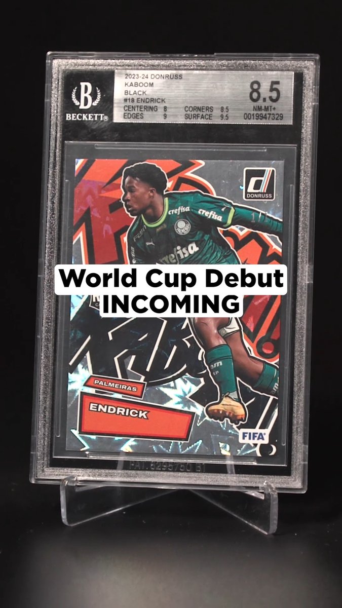 The World Cup is getting closer…and Endrick keeps getting bigger
