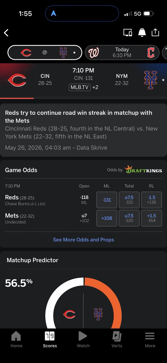 kevhig's tweet photo. I’m sure people will be running out to CitiField tonight to watch, “Undecided”. https://t.co/rBhySB7yWD