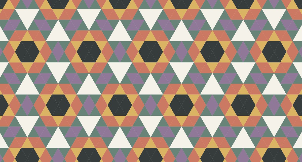 nasqret's tweet photo. I think one of the roles we play as mathematicians in society is to help people become acquainted with the underlying secret patterns. I have been working for several years on projects in crystallography, where we study crystal structures. But few people know that such periodic patterns come with severe constraints on their symmetry. In the plane, there are 17 different symmetry types, a fact well known even to the designers of the mesmerizing patterns of the Alhambra.

Here you can find and experiment with such tilings in the plane, gaining insight into the intrinsic beauty of the so-called wallpaper groups, the crystal symmetries in dimension 2. The app interactively helps you design symmetric patterns with colors and shows how changes in the structure of the unit cell propagate via symmetry.

https://t.co/imr4f8ORGZ

In dimension 3, if you look into International Tables for Crystallography, Vol. 1, you will find a theorem due to Schoenflies and Fedorov stating that there are 230 such symmetry types, a cornerstone of modern chemistry.

Beyond that, in dimensions 4 and higher, a count can be made, but it requires a proof of the general theorem due to Frobenius and Bieberbach. This was an answer to the first part of Hilbert’s famous eighteenth problem.

One of the fun consequences of such a classification is that in dimensions 2 and 3, 5-fold symmetry is forbidden in regular periodic arrangements. Intrinsically, this fact is related to the existence of matrices with a fifth-root-of-unity eigenvalue. For integral matrices, this is possible only in dimensions 4 and higher.

If you generalize the square and cube tilings to dimensions 4 and 5, obtaining hypercubic tilings, the 5-fold symmetry pattern emerges. Skew projections of the 5D hypercubic tiling onto a 2-dimensional plane give rise to a quasicrystalline tiling known as the Penrose tiling. You can find such patterns in front of the Andrew Wiles Building at the Oxford Mathematical Institute.

In later posts this summer, I will take a deep dive into group homology, a modern tool for studying the geometry of crystals. There are still many open questions, for example, how many symmetry types exist exactly in dimensions beyond 6. This is still largely unknown; at present, we only have asymptotic lower bounds.