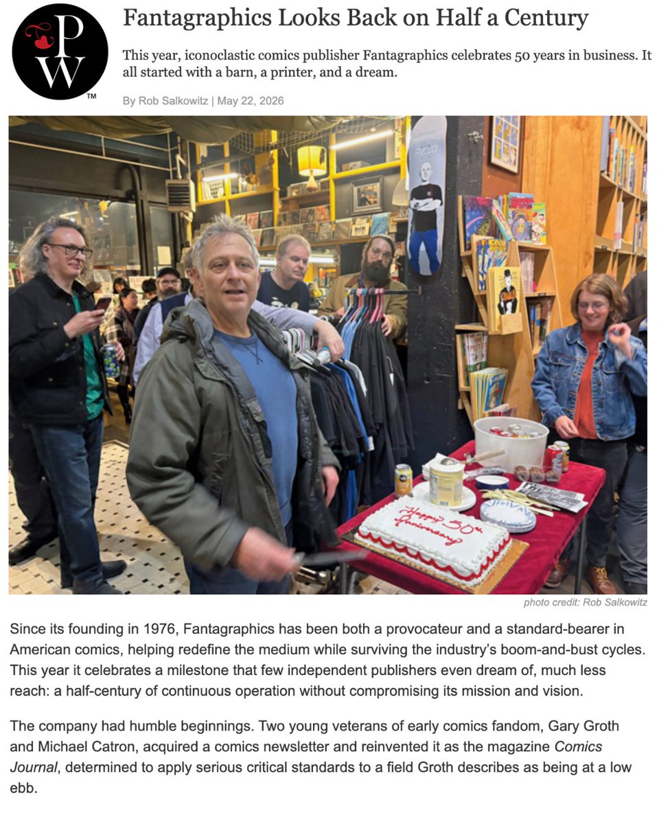 Fantagraphics tweet media
