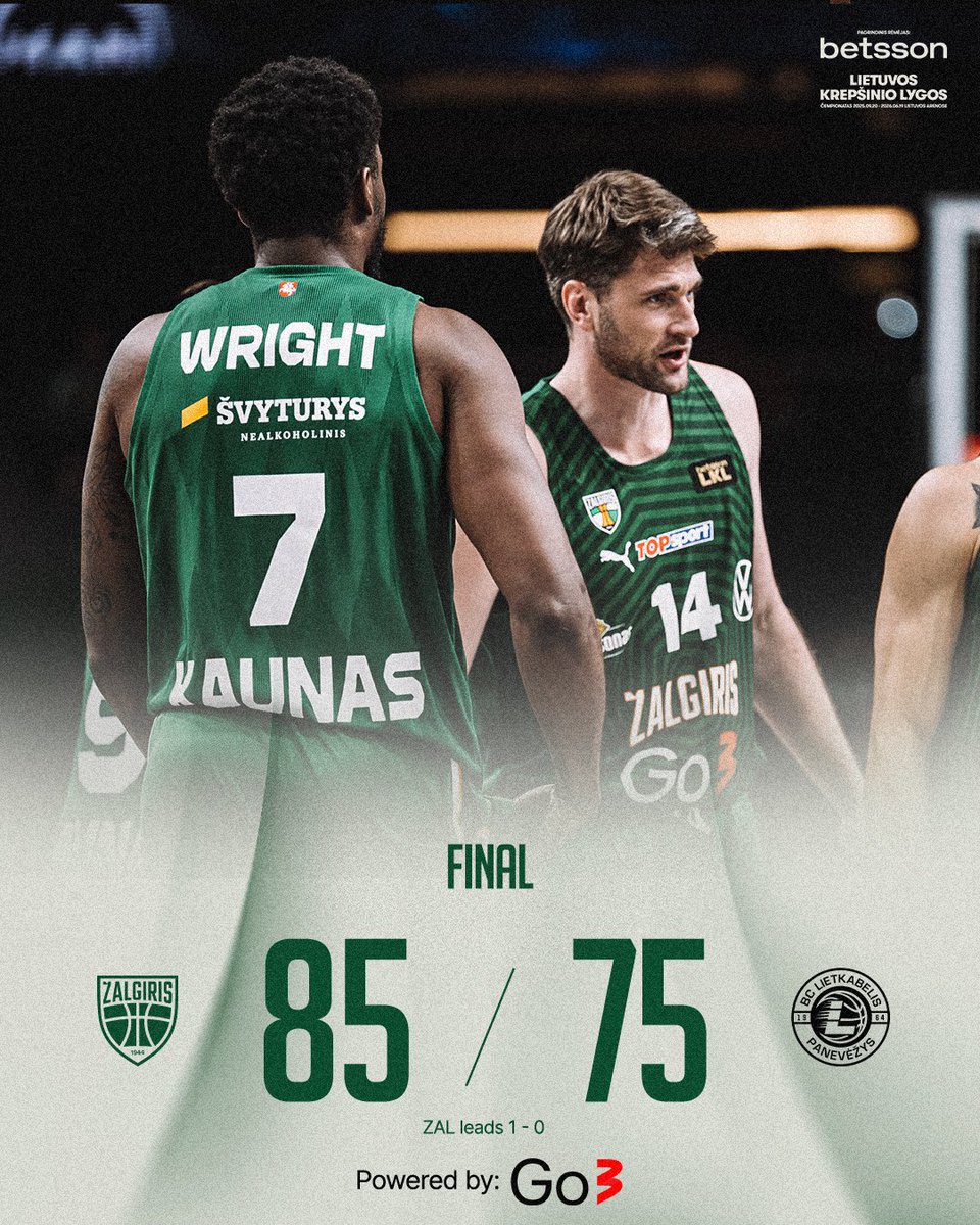 BC Zalgiris Kaunas tweet media