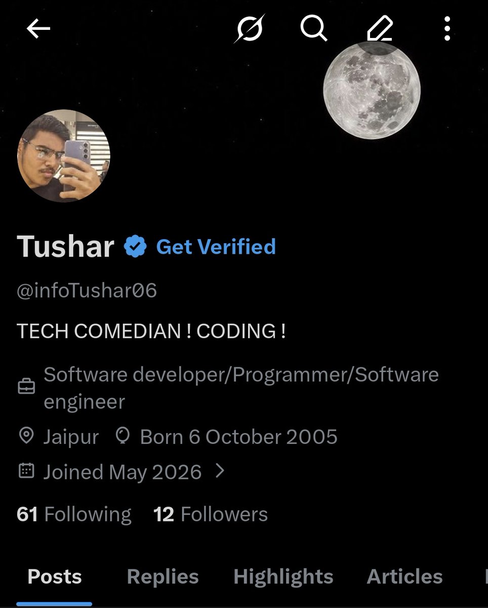 Tushar tweet media