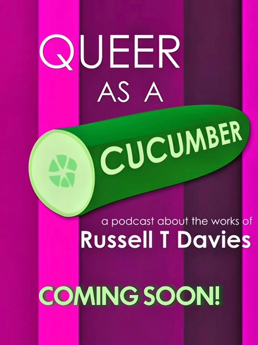 queeraspod's tweet photo. 🥒 QUEER AS A CUCUMBER 🥒
Coming into your ears very soon!
Meet Aaron, one of your hosts…

#russelltdavies #queerasacucumber #queerasfolk #itsasin #tiptoe https://t.co/Rsri3Pqzeh