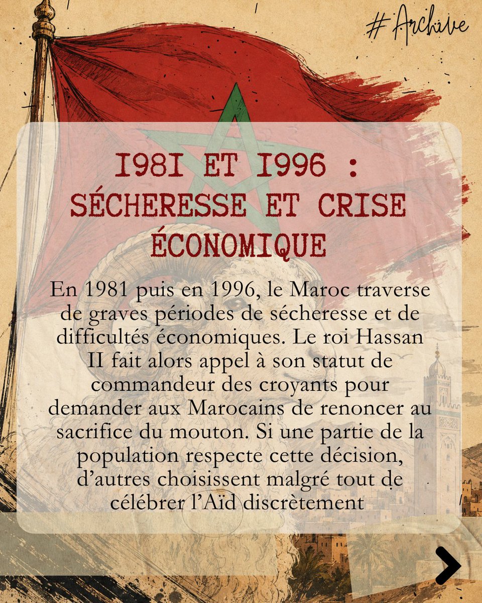 yabiladi_fr's tweet photo. #Archive_Yabiladi 🎞️ « Quand le roi Hassan II interdisait aux Marocains de fêter l'Aïd Al Adha » 🐑🇲🇦
https://t.co/O3hpZuoLnj

#HassanII #Maroc #AïdAlAdha #Histoire https://t.co/kgNwNZPxMp