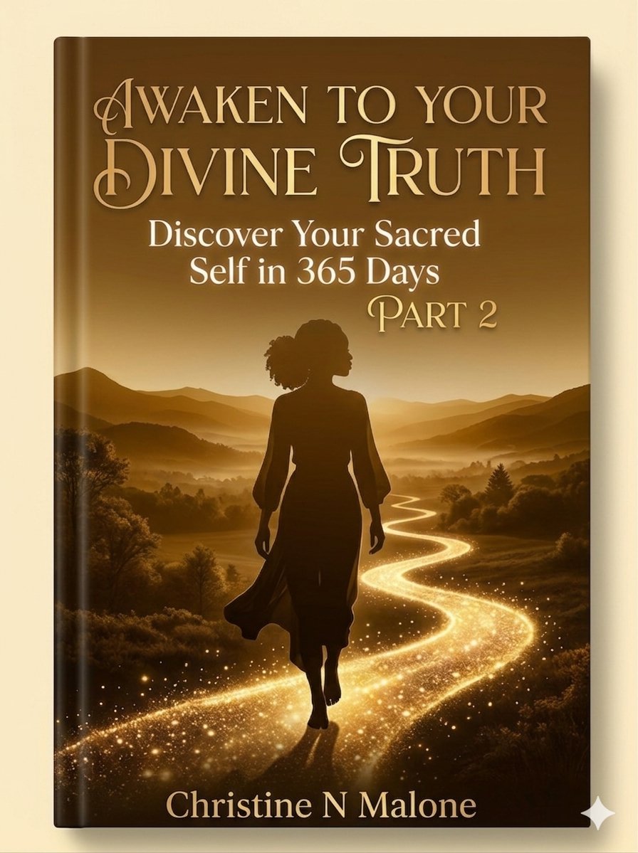CaringNurses101's tweet photo. Today is the day. 💜

Awaken to Your Divine Truth
Discovering Your Sacred Self
is officially available on Amazon!

365 days of returning to God.
365 mornings of discovering
who He always knew you to be.

Your sacred self.
She has been there all along.

Get your copy today →
Search Awaken to Your Divine Truth
by Christine N. Malone on Amazon 💜

#AwakenToYourDivineTruth #BookLaunch #HarmonyLivesinMe #CaringNurses101