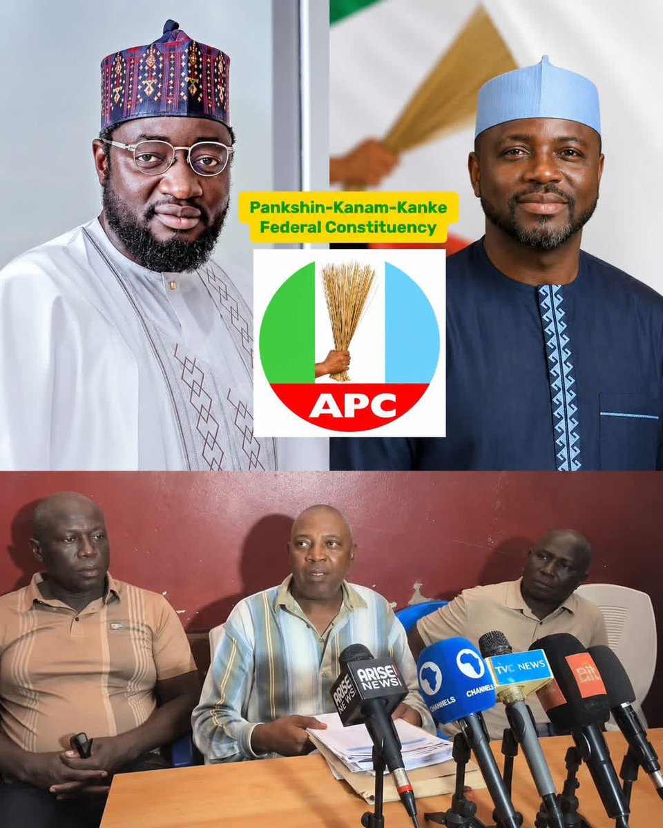 EeevaJames's tweet photo. If Mr Dasman who announced Dr. Tongshinen John Gozhak as the winner of the APC PKK primary election is truly an imposter as Mrs. Otete claims, then why is he not under arrest? How is he still sitting calmly during the announcement of the APC governorship primary election results?
Does this mean there is no law for dealing with imposters during elections?
There is absolutely no truth in the list Mrs. Otete handed over to Mr. Nandom Kura to announce, because if there were, Mr. Dasman the supposed imposter would already be in police custody and possibly facing prosecution in court.
Everything clearly shows that the crown meant for Dr. Tongshinen John Gozhak was taken away unjustly.