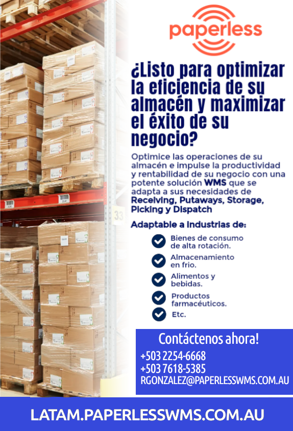 NetMarketGuate's tweet photo. 🚀 Optimiza tu almacén con Paperless WMS. 
Más productividad, menos errores, mayor rentabilidad. 💡 Solución adaptable para industrias de consumo, alimentos y farmacéuticos. 
🌐 https://t.co/gKiTgipfCW 
#Logística #WarehouseManagement #Eficiencia https://t.co/gmkiOPJGi5