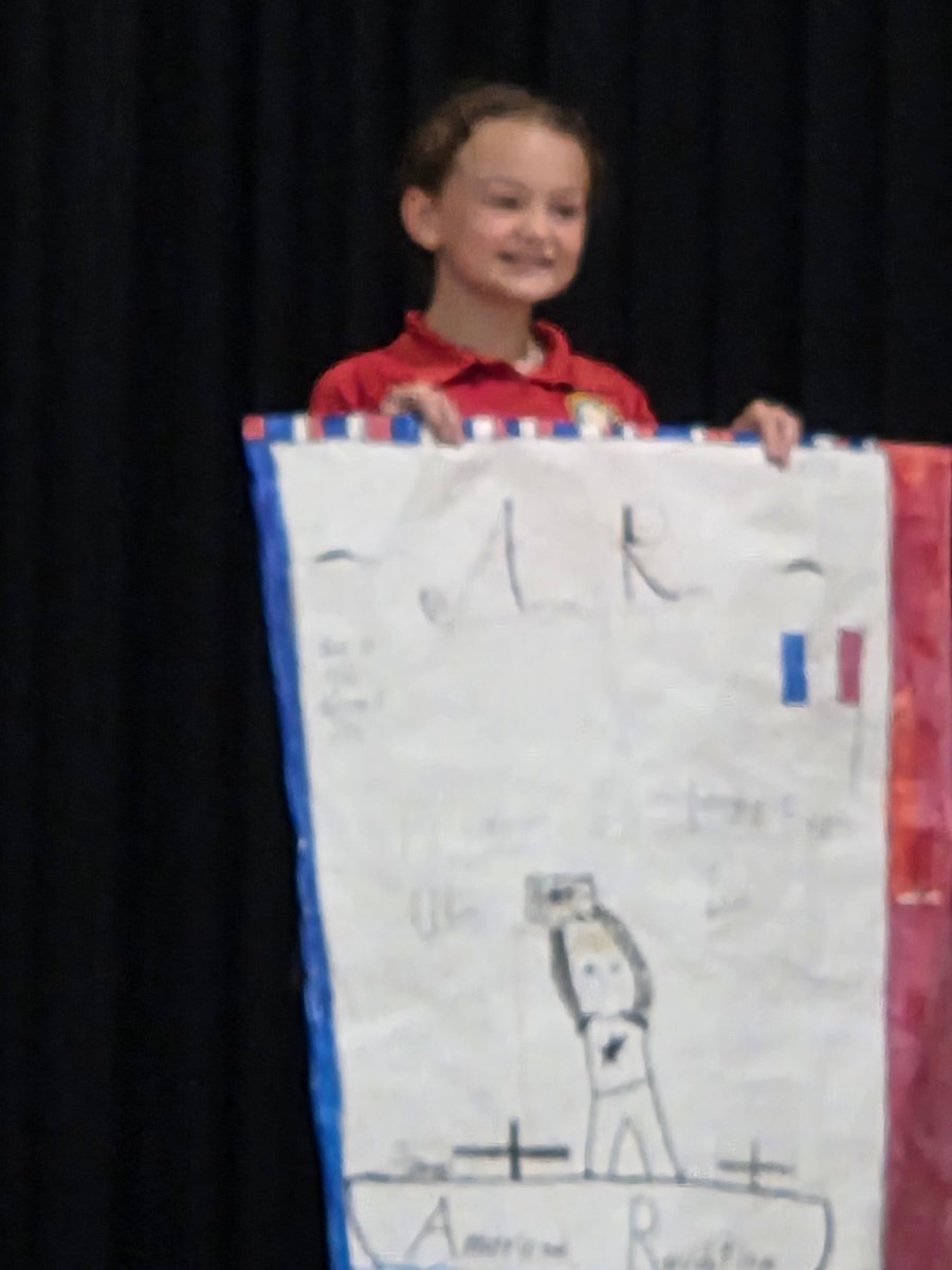 StMarthaCS's tweet photo. 4th Graders presented American History, from the Nomads through Walt Disney! #AmericanHistory #75YearsOfExcellence https://t.co/VKMq2vAAIT