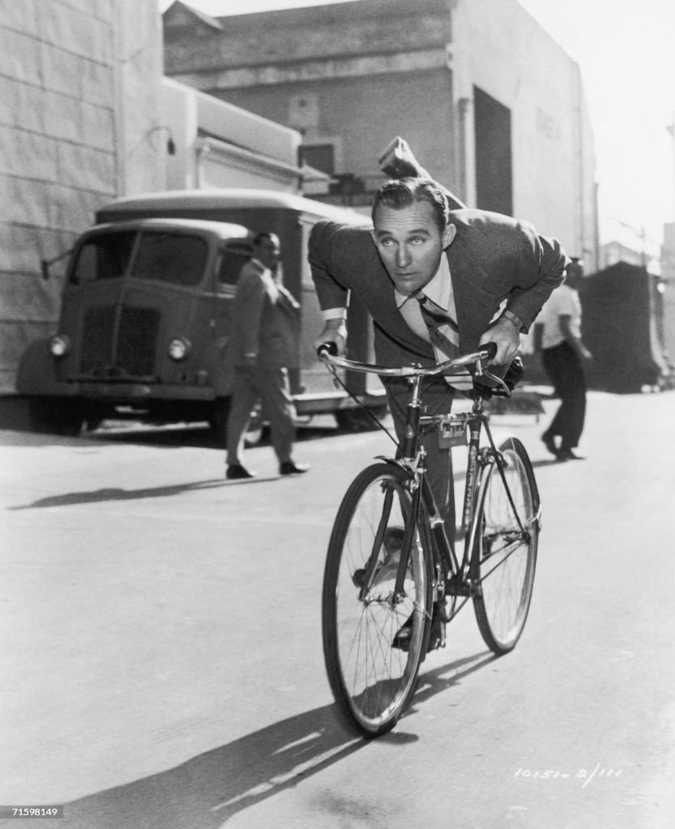 BingCrosby's tweet photo. Two wheels, fresh air, and a soundtrack from Bing! 🚲☀️ #WorldBicycleDay https://t.co/uBYhmgGCod
