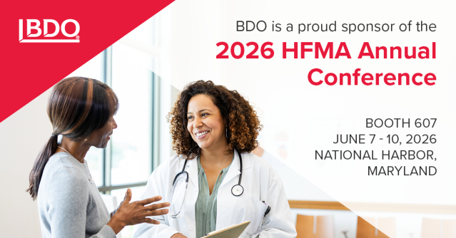 ricopal's tweet photo. .@BDO_USA is proud to sponsor and attend the @HFMAOrg Annual Conference, June 7-10 in National Harbor, Maryland. Stop by booth #607 to connect with BDO Healthcare leaders. Learn more about the event here: https://t.co/bddM29cdsn https://t.co/056buy8CWz