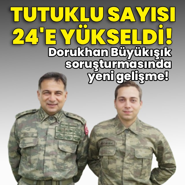 Haberturk's tweet photo. İzmir'de 8 yıl yıl önce Dorukhan Büyükışık'ın bir şantiyede ölü bulunmasına ilişkin dün yakalanıp gözaltına alınan firari inşaat sorumlusu Yiğit Aykurt da tutuklandı. Soruşturmada tutuklananların sayısı 24'e çıktı https://t.co/9RElwGyhpI https://t.co/EufrpYY8Jn