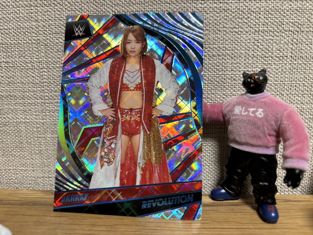 tonametal0324's tweet photo. Sareee
WWE時代のカード第3弾🌞
ヘッド❣️✨✨(ビックリマン世代)
#Sareee
#SARRAY https://t.co/8YFuNot4KX