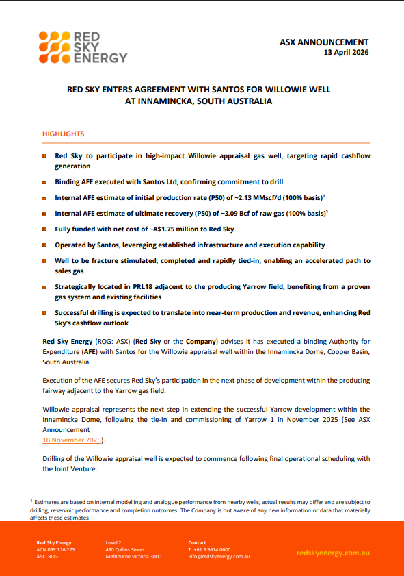 PatrickJBourke's tweet photo. @redskyenergy @SantosLtd @SantosLtd, $STO strategic review points to getting more out of the Central Area of #CooperBasin. After its capital raise, @redskyenergy, $ROG.ax is looking to Santos to approve drilling in the Innamincka Dome, with binding authorities for expenditure in place, #natgas #oil #ASX https://t.co/uFlorLl7iX