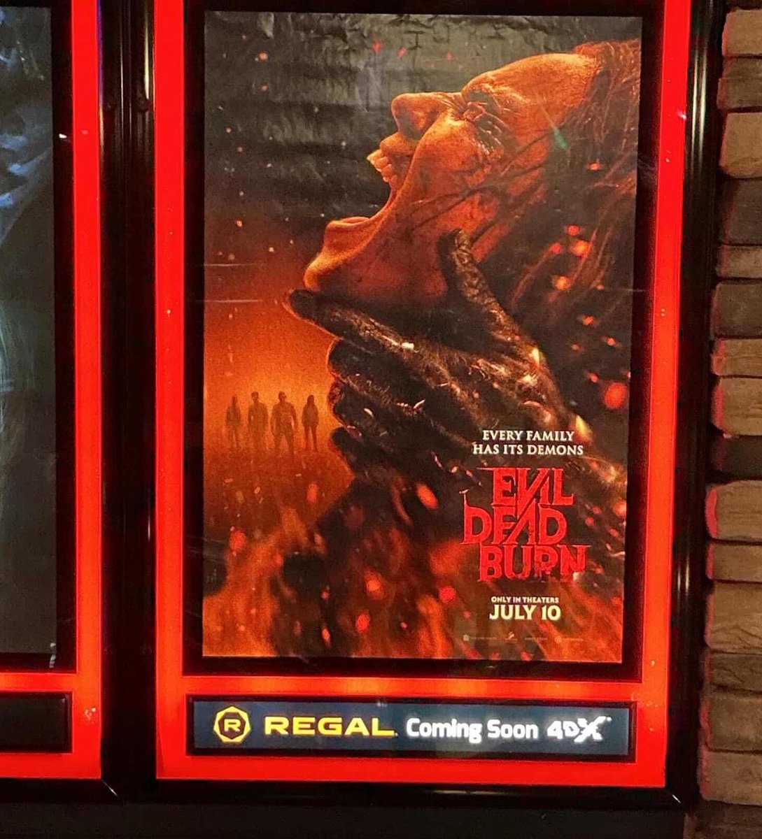 evildeadburnt's tweet photo. Evil Dead Burn will be shown In 4DX https://t.co/S8t2uc7Tpj