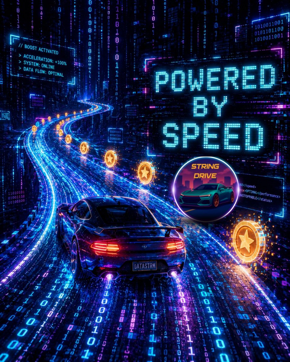 StringDrivee's tweet photo. ⚡ Powered by Speed 🏎️💨

Every second matters on the road to rewards.
Stay sharp, dodge obstacles, and keep the momentum alive. 💰🔥
Can you handle the pace?

🎮 Play now: https://t.co/WPbU3ZOFsQ

#StringDrive #PoweredBySpeed #RaceToEarn #NeonDrive #TelegramGaming https://t.co/97zRxpenlV