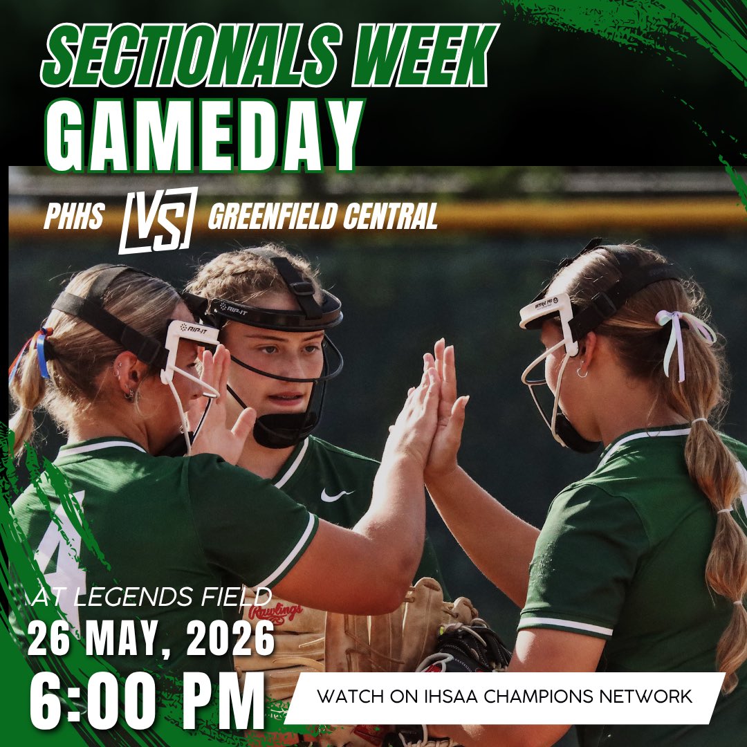 ArabianSoftbal1's tweet photo. It’s Sectional time!  Come out for a 6pm start to cheer on your Lady Arabians. They face off with Greenfield Central Lady Cougars. PHHS will be the host of Sectionals with the first round tonight, semifinals tomorrow, and championship game Thursday. Stay updated on X or Facebook. https://t.co/lF43rv3efv