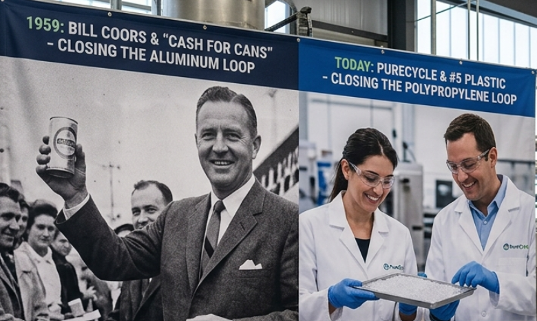 biotechfan20's tweet photo. Just as aluminum closed-loop system, $PCT  is doing the same for #5 plastic (polypropylene). They use a P&amp;G-patented process to turn plastic waste into virgin-like resin using 80% less energy.
Note, the polypropylene market is larger by volume. https://t.co/drUMM2poqI