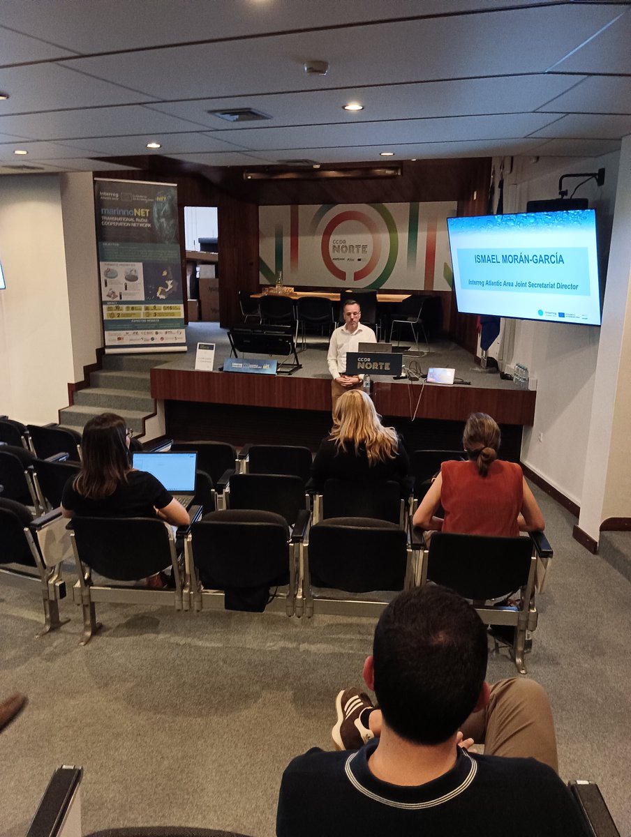 CarlosGarea1's tweet photo. The 3rd Regional Stakeholders' Forum, led by the @marinnonet  project, is currently taking place in Porto. The initiative is funded by Interreg @AtlanticArea https://t.co/4hXeuT025G