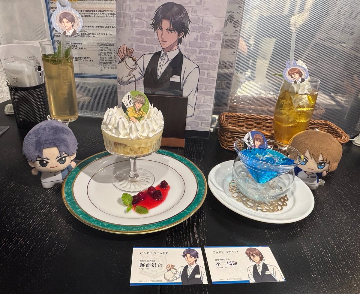 t_mcys5's tweet photo. コラボカフェ🩵💙
みつちゃんありがとうー！！ https://t.co/tnoRsh3K3X