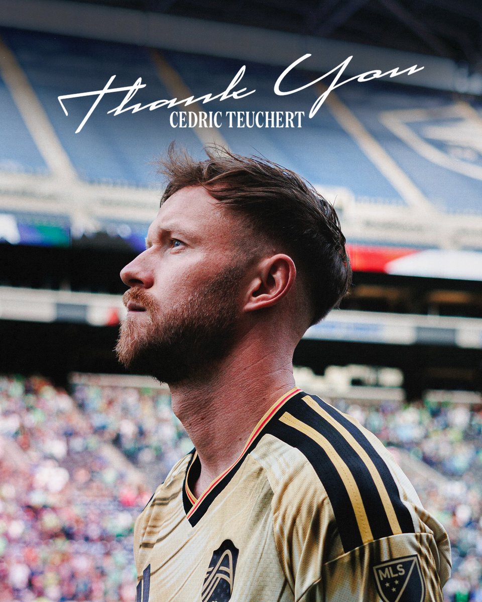 stlCITYsc's tweet photo. Cedric Teuchert will leave the Club upon the expiration of his contract on June 30, 2026.

Thanks for everything, Cedi 🚂 

🗞️ https://t.co/zQ1G0oyF3G https://t.co/UG8h1FSwLr
