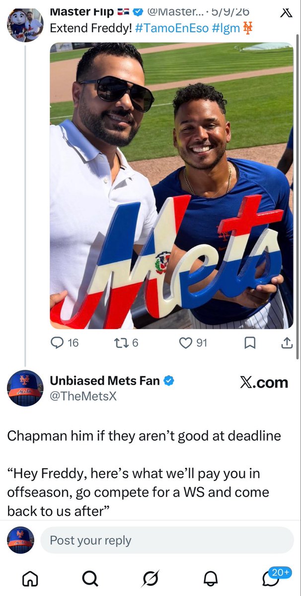 Unbiased Mets Fan tweet media