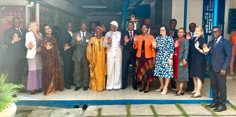 UN_Congo's tweet photo. Réunion UNCT ad'hoc avec Diene Keita @unfpachief @UNFPA arrivée à Brazzaville pour participer aux assemblées annuelles @AfDB_Group. Coordination &amp; solidarité inter-agences encouragées dans le contexte de l'initiative ONU80 lancée par SG @ONU_fr https://t.co/RHtU6cfAkq