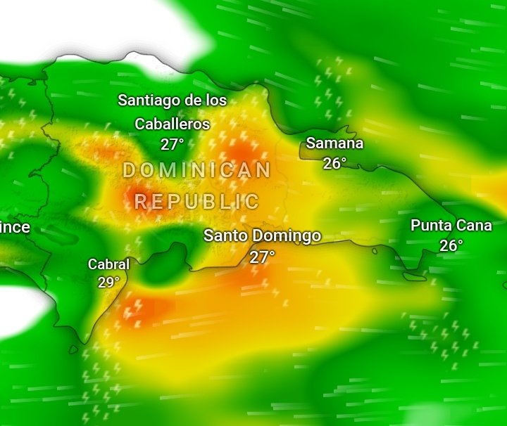 Meteorología RD 𝕏 🇩🇴 ☔️⛈️ tweet media