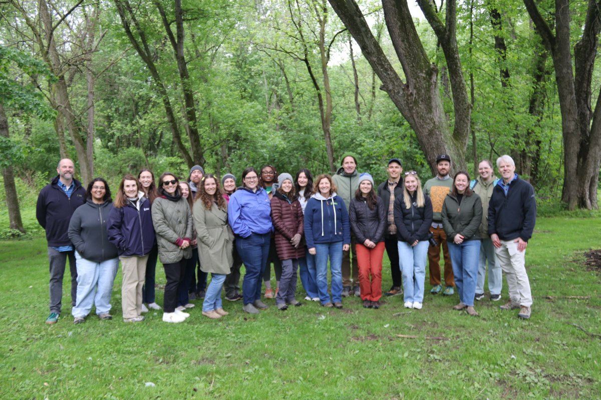 PECPA's tweet photo. PEC staff recently got together for our annual retreat! Each year, staff members meet up to collaborate on new ideas and explore the natural resources of PA. After a day of brainstorming, we took team building to the trails and explored the Pine Creek Rail Trail! https://t.co/02E4SSiLil