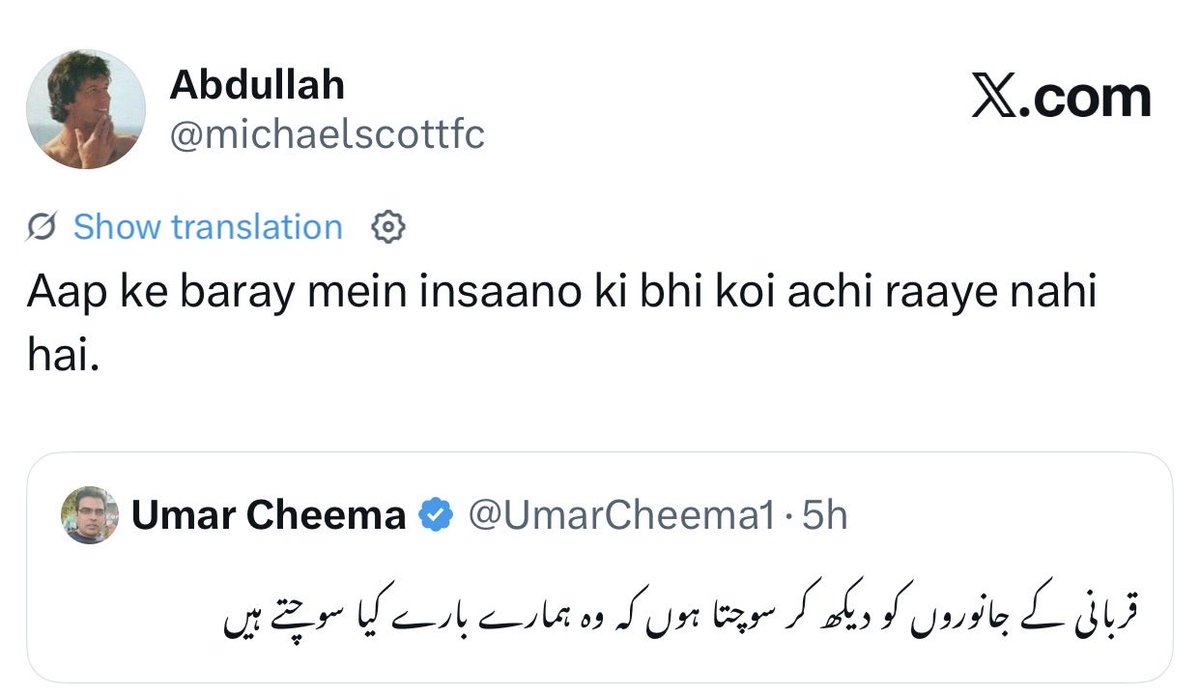 Zarish k tweet media