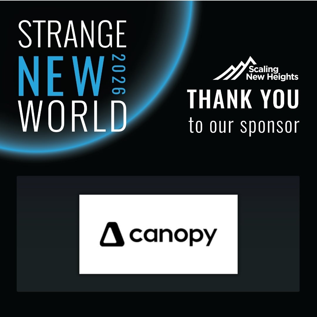 WoodardCompany's tweet photo. Thank you to @canopysuite for supporting Scaling New Heights 2026 as a Partner Plus sponsor. Canopy helps accounting practices bring client management, document management, workflow, time and billing, and more into one connected system. We’re grateful to have them as part of this year’s event.