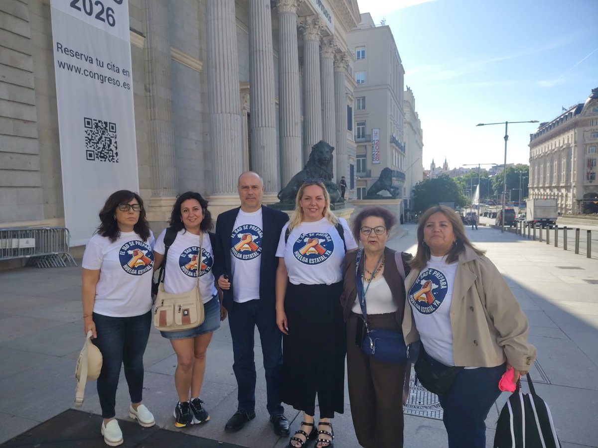 Esquerra_Erpv's tweet photo. 📢 Hui portem al Congrés de Madrid la dignificació del SAD de la mà del diputat @jsalvadorduch i exigim acabar amb la precarietat de les treballadores de les cures 💜🏠 https://t.co/1AefoxHRPg