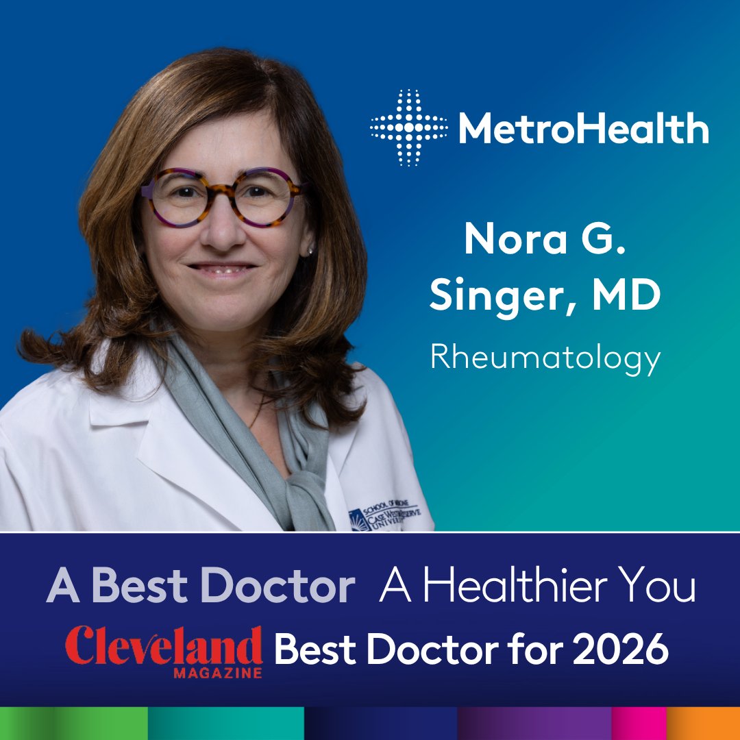 metrohealthCLE's tweet photo. Rheumatic disorders can affect joints, muscles, bones and ligaments. Our nationally and internationally recognized rheumatology team evaluates and treats adults and children. To schedule an appointment, call 216-778-2323 or visit: https://t.co/Ac6ooUF1Qs https://t.co/aCm8AORPNz