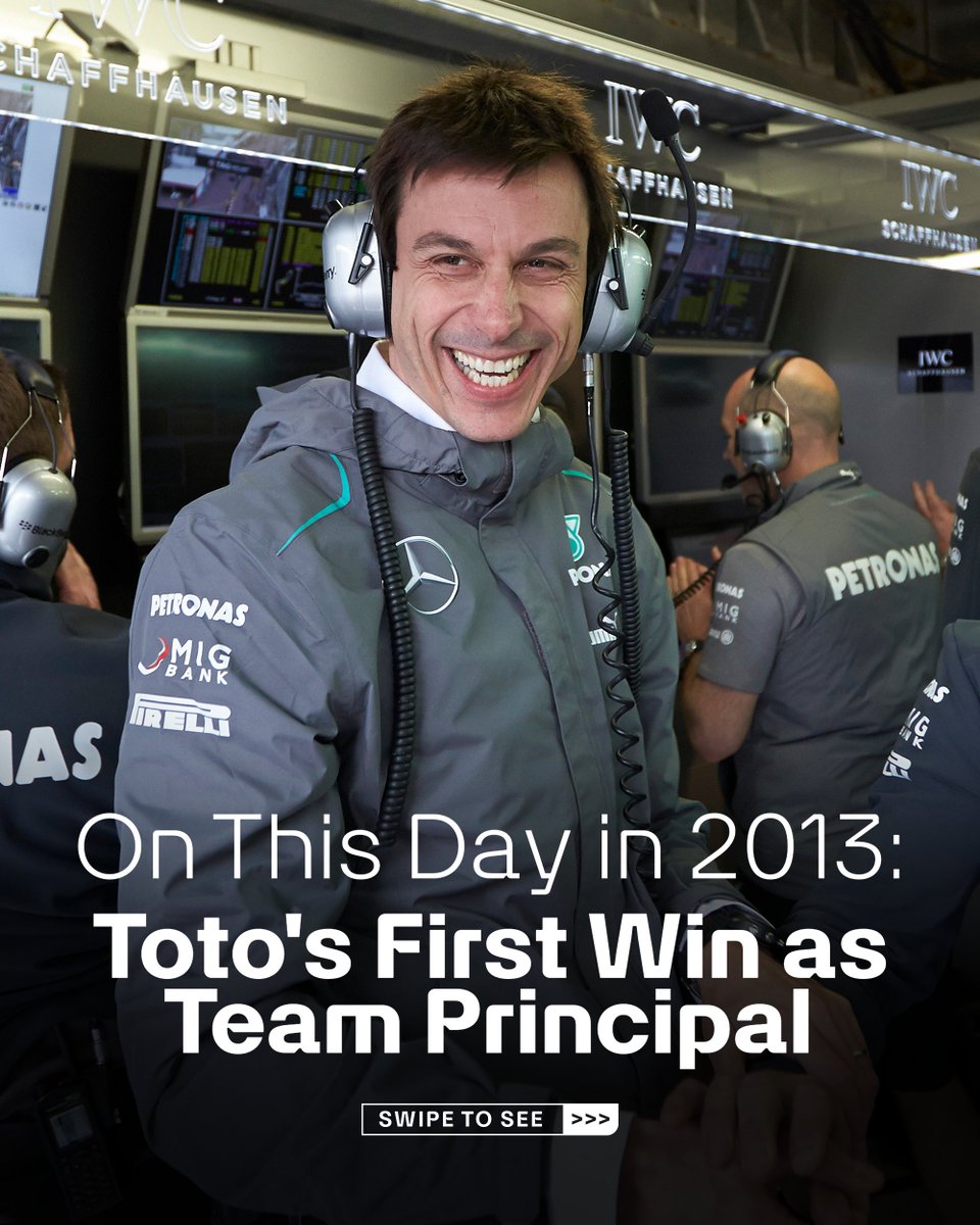 MercedesAMGF1's tweet photo. The first of many for Toto 🥹
A big win in Monaco for Nico, Toto and the Team 🏆 https://t.co/JDQGqSaE6y