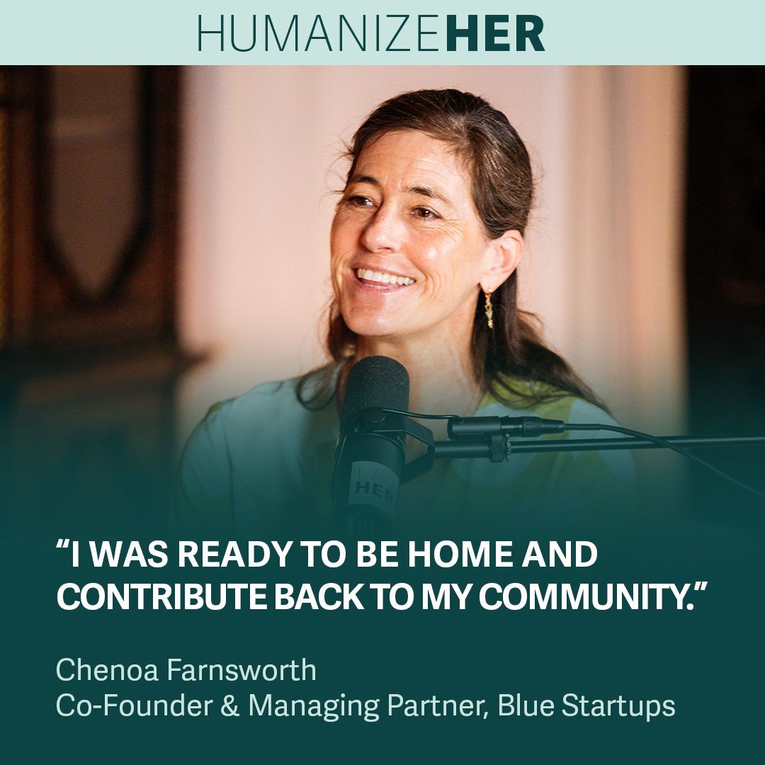 EricaLockheimer's tweet photo. What drives an investor to completely redefine a local economy from the ground up? 🏗️

For Chenoa Farnsworth, Co-Founder & Managing Partner, Blue Startups, the turning point came when she returned home and realized the harsh economic realities facing local families. 

Driven by a deep desire to uplift her community, she channeled her expertise into angel investing - treating it not just as a financial mechanism, but as a tool for sustainable social change. ⚖️

By funding homegrown talent and pioneer networks, she has spent years shifting the region's focus toward high-growth tech and entrepreneurship. Her work is dedicated to ensuring the next generation of innovators can find high-paying, sustainable opportunities right at home in Hawai'i.

HumanizeHer x Shangri La “Visionary Voices” brings HumanizeHer’s signature conversations to Shangri La, a Center of Cultures & Ideas and Museum of Islamic Art in Honolulu, Hawai’i, featuring three special episodes with visionary women leaders from Hawai’i.

Mahalo to VToku for their technical support and partnership with our production crew in bringing this series to life.

🎧 Join the conversation with host on YouTube or wherever you get your podcasts.