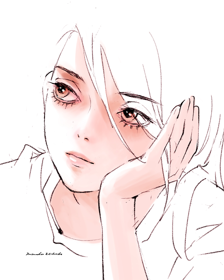 「」|内田美奈子のイラスト