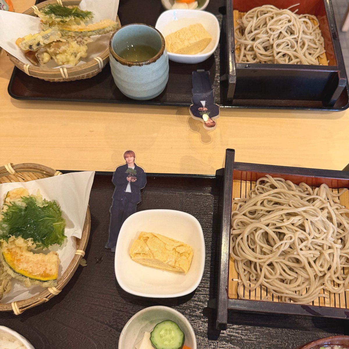 Syanooo25's tweet photo. 私的最後の四畳半神話大系。
最終日にして間近席で観劇させていただき、伊野尾くんの細かい表情を見ることができた。所々、「私」のなかに伊野尾くんらしさが垣間見えるところが好き。カテコで0番に立ち会場を見渡してニコッと微笑む姿が忘れられないや( т т ) https://t.co/h4uKVgC6ak